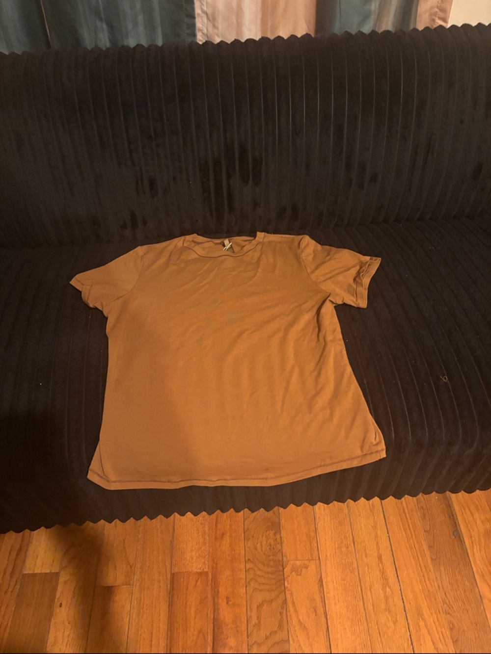SKIMS Cotton Jersey T-Shirt • NWT •Never Worn •Chai (Tan) • 2X